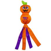 KONG Halloween Wubba Ballistic Jack-o-Lantern Dog Toy Orange