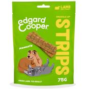 Edgard &amp; Cooper Snuggle Up Lamb &amp; Turkey Strips Dog Treats 75g image