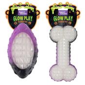 Smart Choice Halloween Glow Rubber Dog Toy 13cm - Assorted image