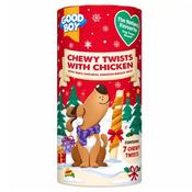 Good Boy Christmas Dog Chicken Twisters 7pk