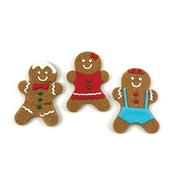 Happy Pet Christmas Gingerbread Family Iced Biscuits for Dogs 7x5x1.5cm