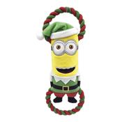 Happy Pet Christmas Minion® Festive Double Tug Kevin 11" (28x7x5cm) Dog Toy