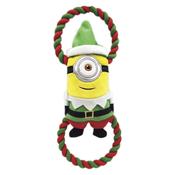 Happy Pet Christmas Minion® Festive Double Tug Stuart 11"(28x8x5cm) Dog Toy