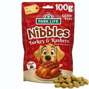 Park Life Nibbles Little Rewards Turkey &amp; Rasher Flavour Dog Treat 100g