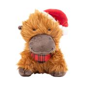 Rosewood Christmas Clifford Cow Plush Dog Toy 15x18x22cm