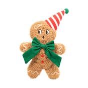 Rosewood Christmas George Gingerbread Man with Hat Plush Dog Toy 20x6x31cm
