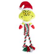 Rosewood Christmas Grinch Plush/Rope Body Dog Toy 37cm