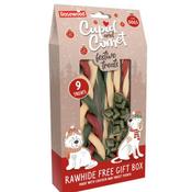 Rosewood Christmas Rawhide Free Gift Box for Dogs 280g