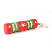 Rosewood Christmas Treat 'n' Roll Cracker Small Animal Toy Chew 15x4.5x4.5cm