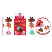 Smart Choice Christmas Hide &amp; Seek 26cm Plush Snack Sack/Bag with Dog Toys