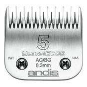 Shaving razor blades Andis 5 Steel Chromed