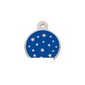 Identification plate for collar Imarc PetScribe Passion Blue Silver