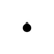 Identification plate for collar Imarc Circle Black image