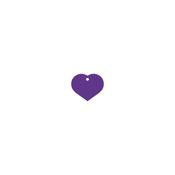 Identification plate for collar Imarc Heart Lilac image