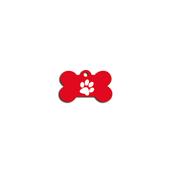 Identification plate for collar Imarc Bone Red image