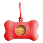 Pet Bag Dispenser United Pets Bon Ton Classic Dog Red (8 x 4,2 x 5 cm) image