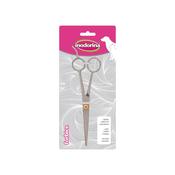 Pet Scissors Inodorina Steel 17 cm Grey