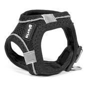Dog Harness Gloria Air Mesh Trek Star Adjustable Black Size XXXS (18-20 cm) image