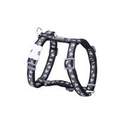 Dog Harness Red Dingo STYLE DIAMOND 45-66 cm Black 36-59 cm image