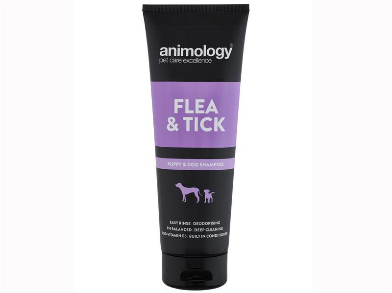 Animology Flea and Tick Shampoo Size 250Ml, Deep Cleaning, Built-in Conditioner