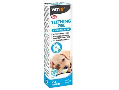 Vetiq teething gel store for puppies 50g