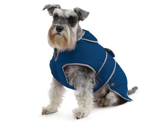 Stormguard Dog Coat Navy Waterproof Reflective Extra Warm Size S, M, L, XL