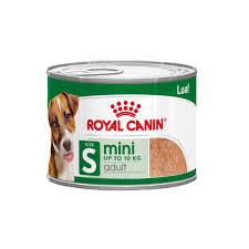Royal Canin Mini Adult Wet Dog Food S 195gr - Image Features: Loaf, Up to 10 kg
