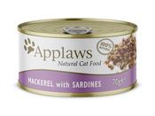 APPLAWS MACKEREL&amp;SARD 70G CAT FOOD image