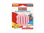 KONG PUPPY ACTIVITY BALL-SMALL PINK/BLUE 1 Pce image