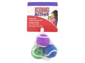 KONG CAT TENNIS BALLS WITH BELLS 3PK image