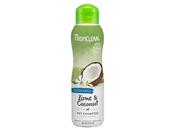 TROPICLEAN LIME &amp; COCONUT DE-SHEDDING SHAMPOO 355ML image