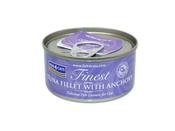 FISH 4 CATS TUNA &amp; ANCHOVY 70G CAT FOOD TIN image