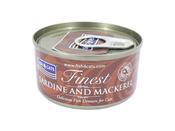 FISH 4 CATS  SARDINE &amp; MACK 70G CAT FOOD TIN image