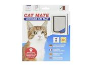 PETMATE LOCKABLE CAT FLAP WHITE