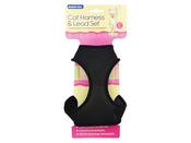 ANCOL CAT HARNESS &amp; LEAD SET BLACK LARGE image
