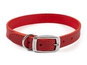 ANCOL SEWN LINED COLLAR RED 12" S1 image
