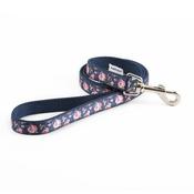 NAVY ROSE NYLON LEAD 19MMX1M image