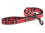 ANCOL TARTAN NYLON LEAD RED 19MMX1M image