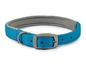 ANCOL VIVA PADDED NYLON COLLAR BLUE 18"S4 image