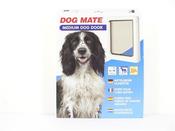 DOG DOOR MEDIUM WHITE