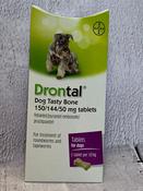 Drontal Dog Wormer Per Tablet ( 1 Tablet per 10kg body weight ) image
