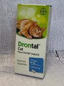 Drontal Cat Wormer Per Tablet ( 1 Tablet Per 4Kg Body Weight) image