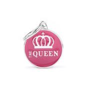 QUEEN DOG TAG ( ENGRAVING ON BACK  ONLY ) image