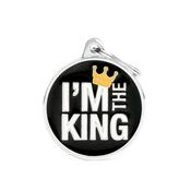 KING DOG TAG ( ENGRAVING ON BACK ONLY ) image