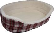 ELLIE RED TARTAN DOG BED 18" image