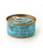 FISH 4 CATS Finest Tuna Fillet With Crab 70g image