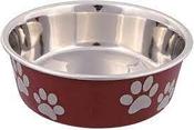 TRIXIE Bowl, stainless steel/plastic coating, 2.2 l/ 23 cm image