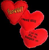 YEOWWW! HEARRRT ATTACKS CATNIP image