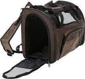 TRIXIE SHIVA BACKPACK BROWN / BEIGE  41 X 30 X 21CM image