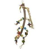 TRIXIE NATURAL TOY FOR PARROTS 56CM image